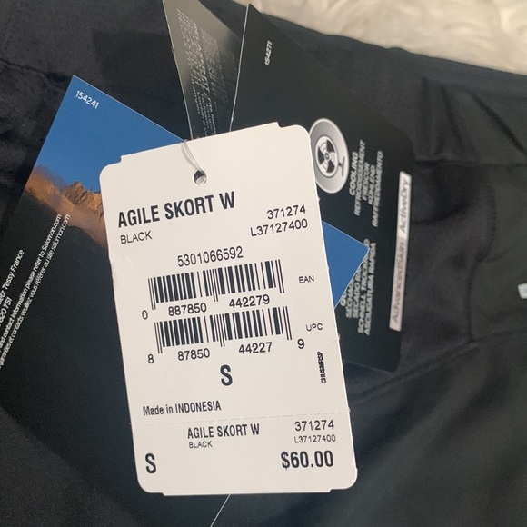 Salmon agile skort W shorts size small new - Picture 9 of 9